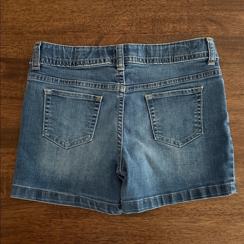 Wonder Nation girls stretch jean shorts - Picture 2 of 6